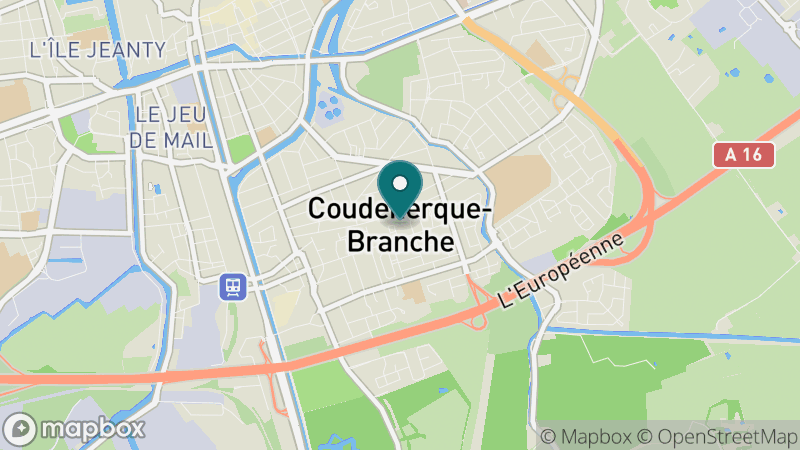 Carte - Coudekerque Branche