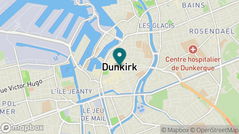 Carte - Dunkerque