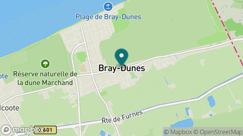 Carte - Bray-dunes
